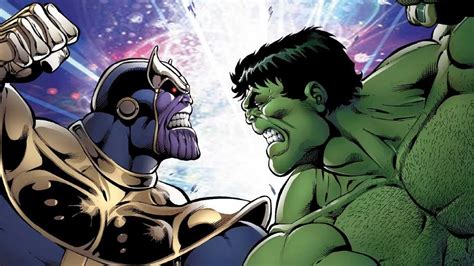 hulk vs thanos comic|thanos vs hulk fight.